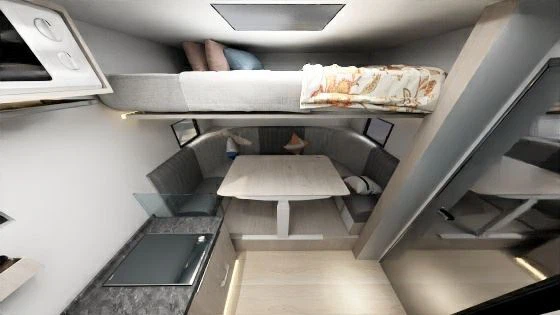 3400mm Off Road Motorhome Containers