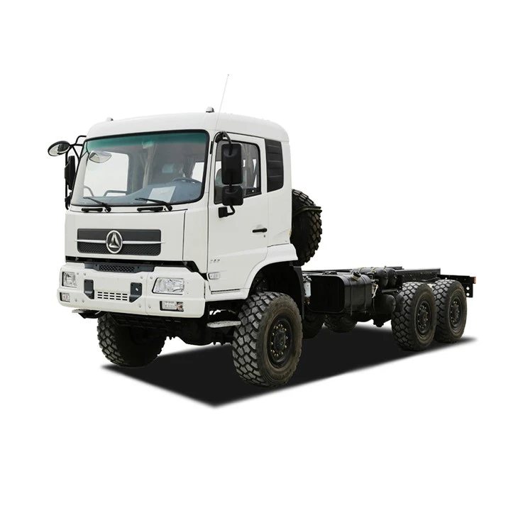 29,6 tons 6 × 4 flatbed truck med Cummins 8.3L motor LHD eller RHD