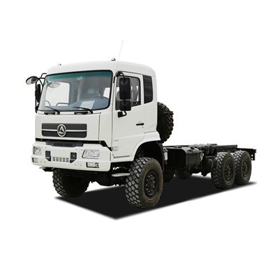 29,6 tons 6 × 4 flatbed truck med Cummins 8.3L motor LHD eller RHD